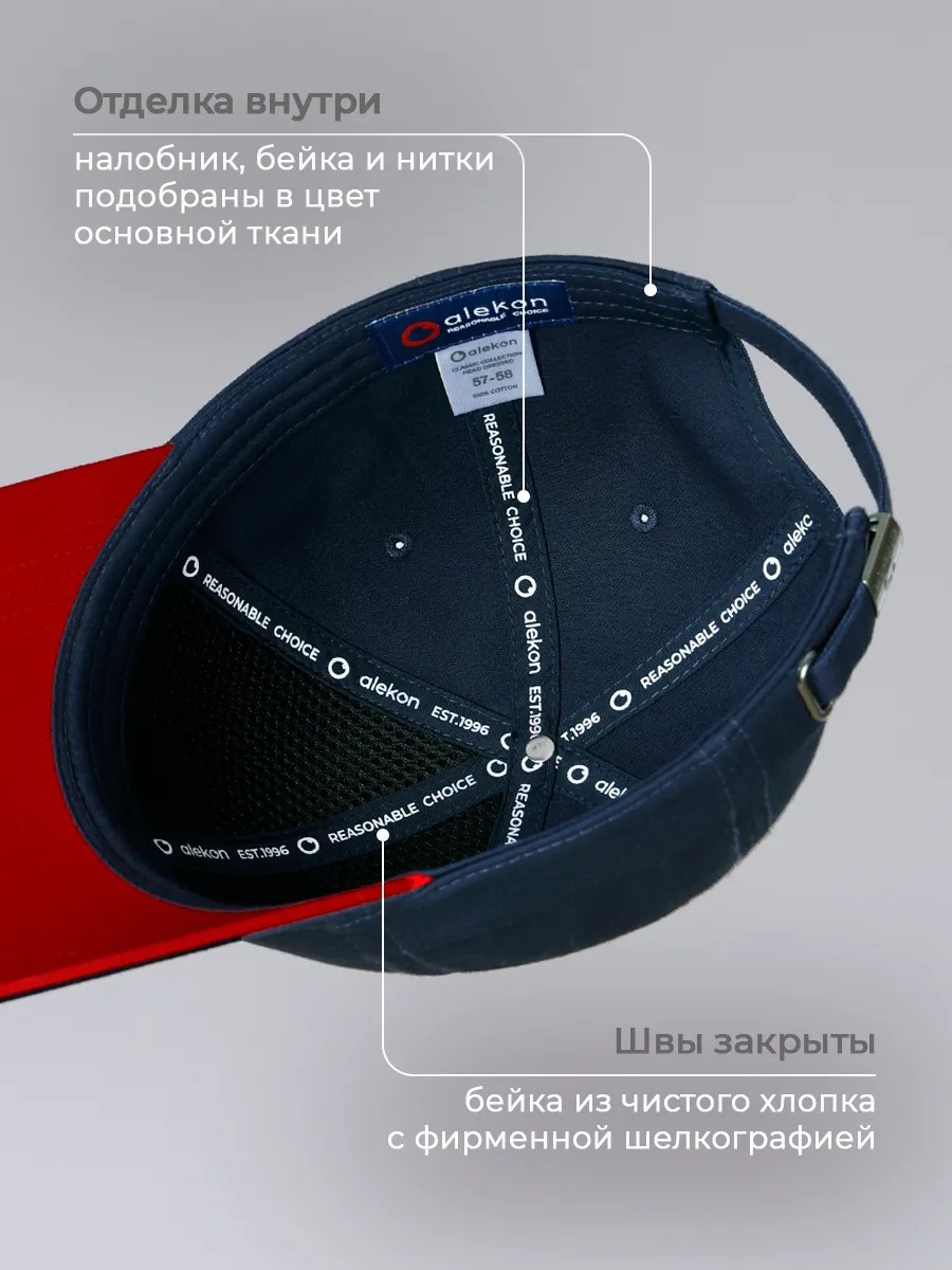 Бейсболка летняя