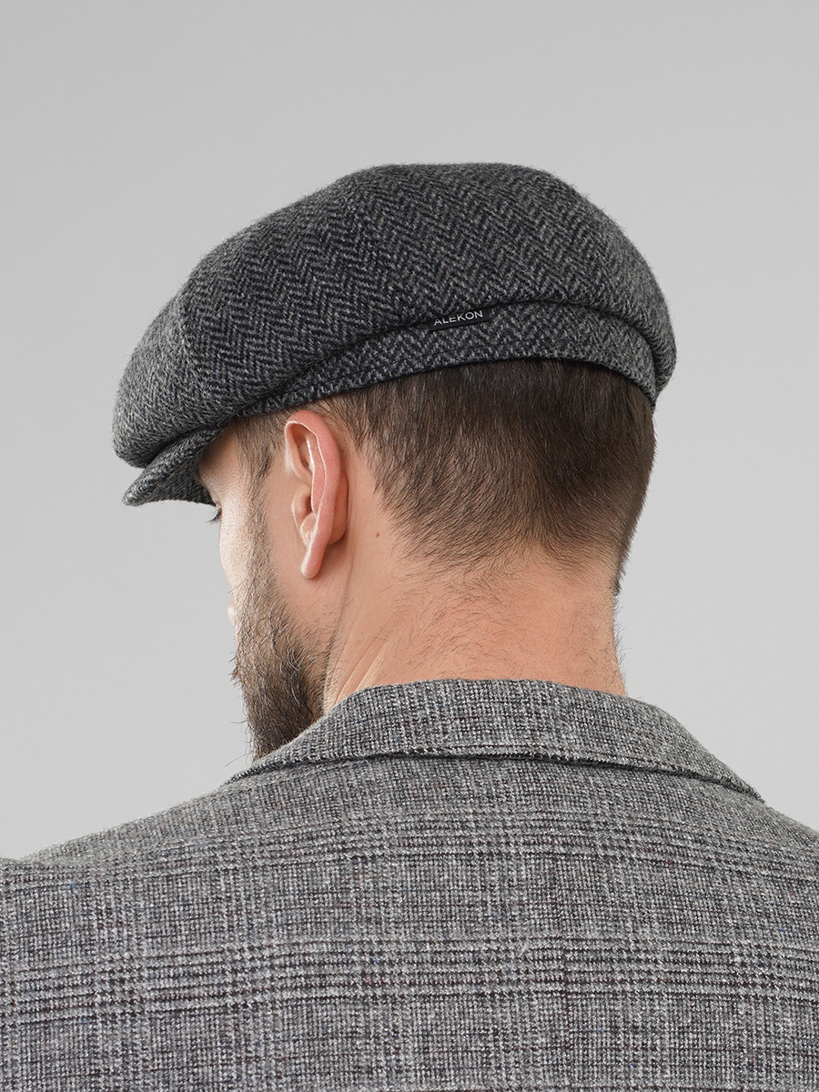 Восьмиклинка с ушками, из пальтовой ткани