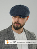 Восьмиклинка с ушками, из пальтовой ткани