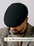 Кепка реглан из пальтовой ткани